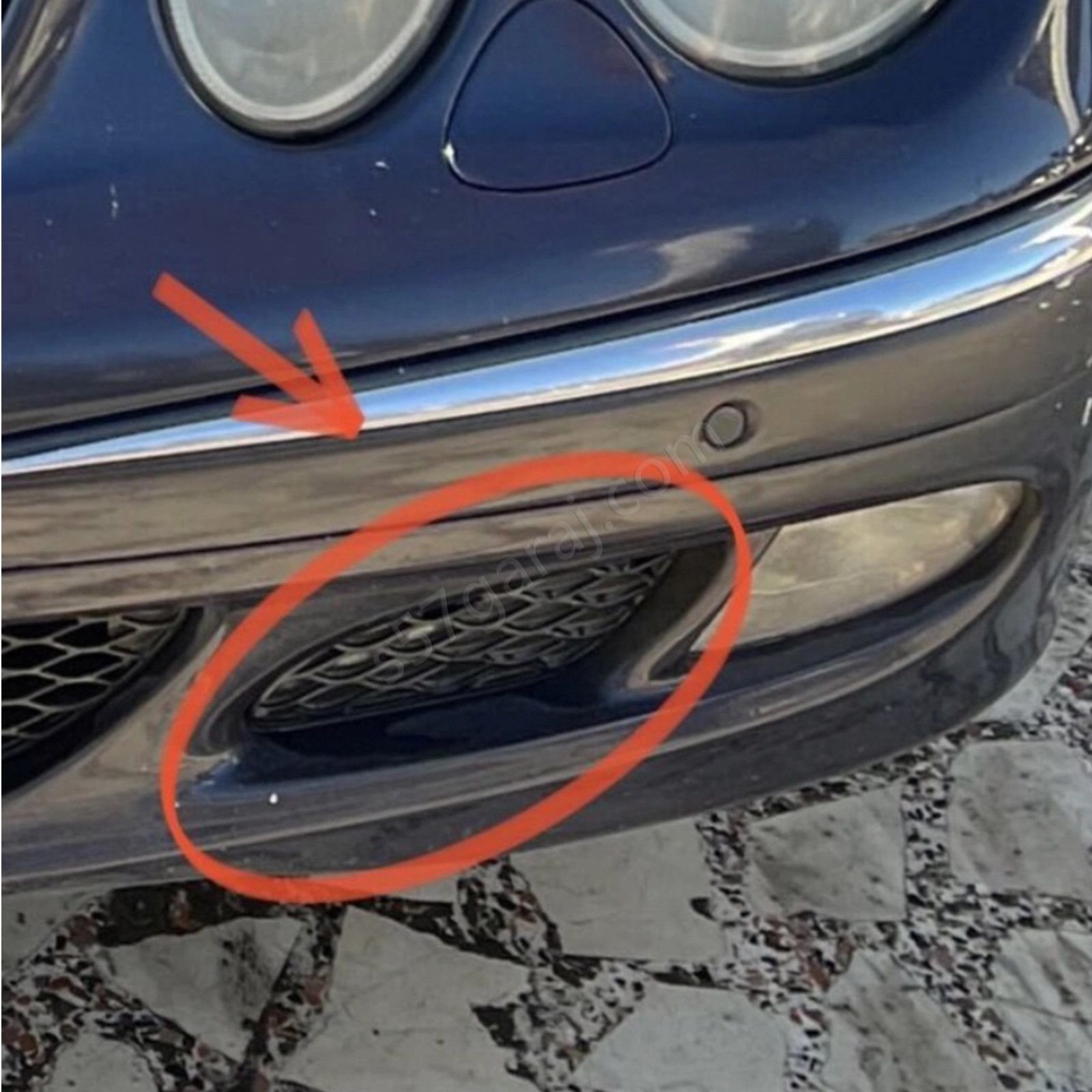 Mercedes W211 Sis Farı Izgarası