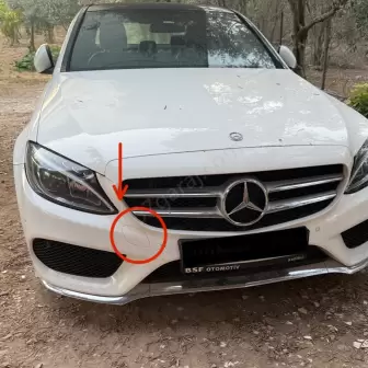 Mercedes W205 C200 Çeki Demir Kapağı resim 1