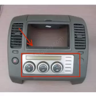 Nissan Navara Klima Kontrol Paneli Çerçevesi resim 1