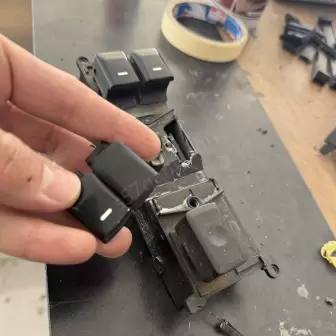 Kia Rio 2012-2018 Cam Açma Düğmesi resim 3