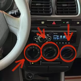 Hyundai Accent Admire Isıtıcı Ayar Düğmeleri resim1