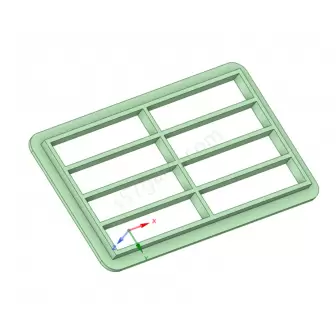 Volkswagen Transporter Ön Tampon Havalandırma Izga resim 3