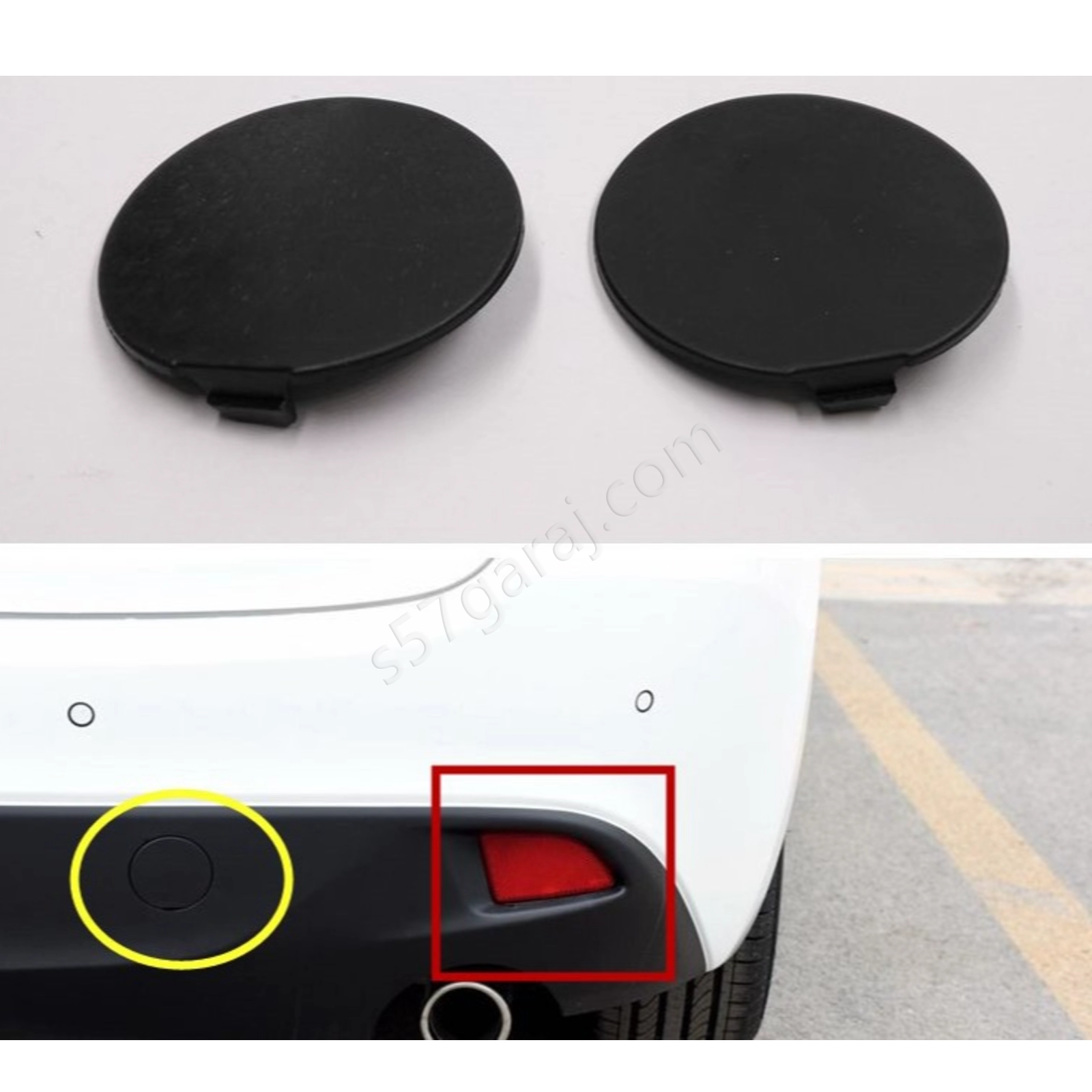 Mazda Cx-5 2013-2016 Arka Tampon Kapak
