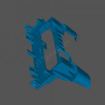 Renault Megane 2 2002-2009 Saatli Radyo Arka Trim resim 3