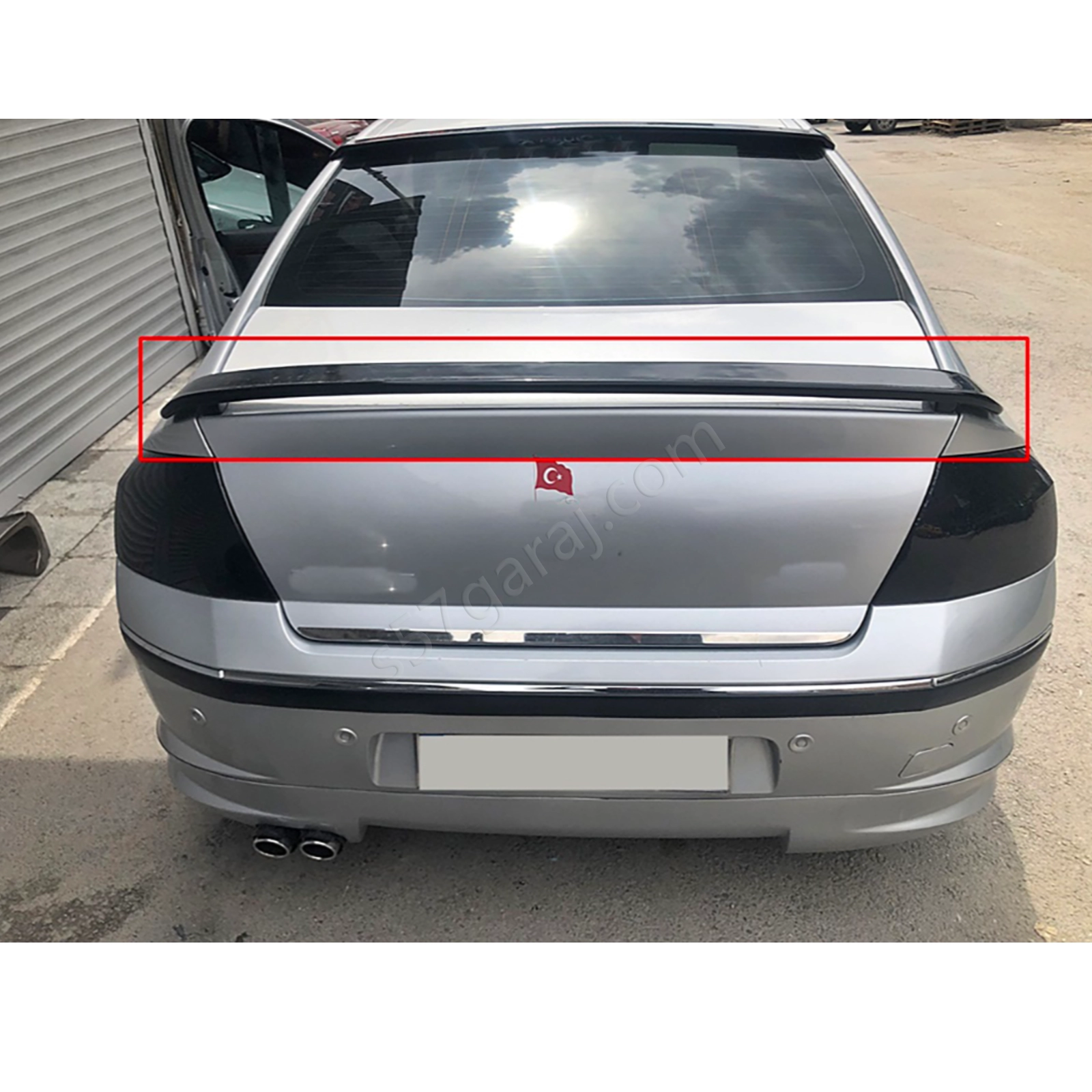 Peugeot 407 Spoyler