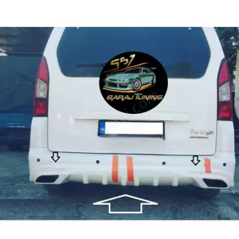Peugeot Partner Tepee 2010-2018 Arka Tampon Eki resim2