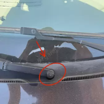 Ford Fiesta 2009-2017 Ön Cam Silecek Kapağı resim 1