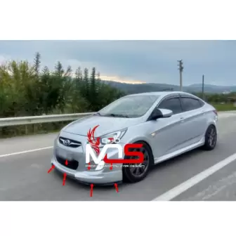 Hyundai Accent Blue Ön Tampon Eki resim3
