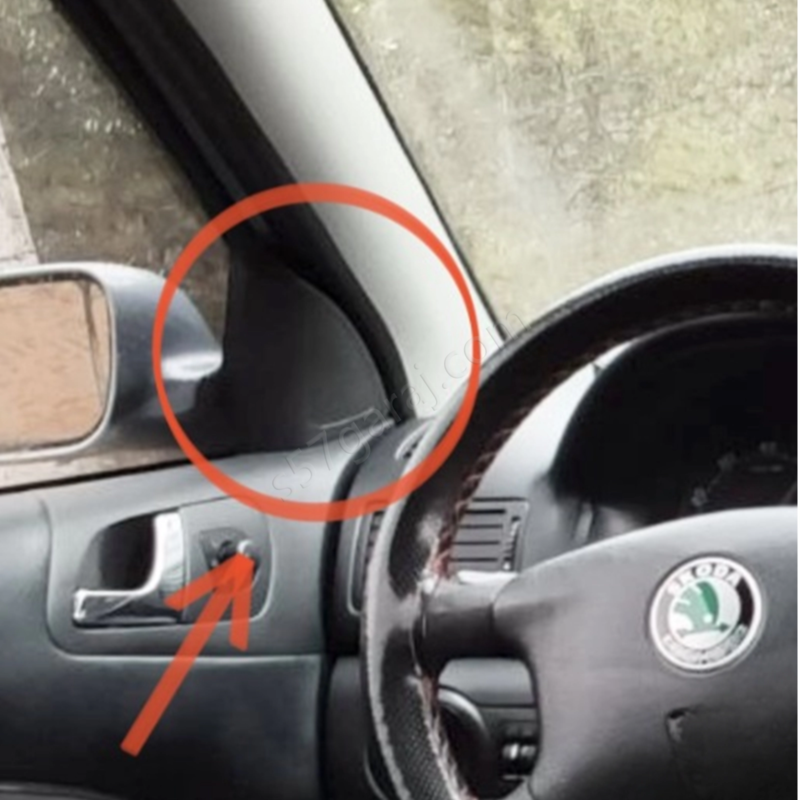 Skoda Octavia Tweeter Hoperlör Çerçevesi