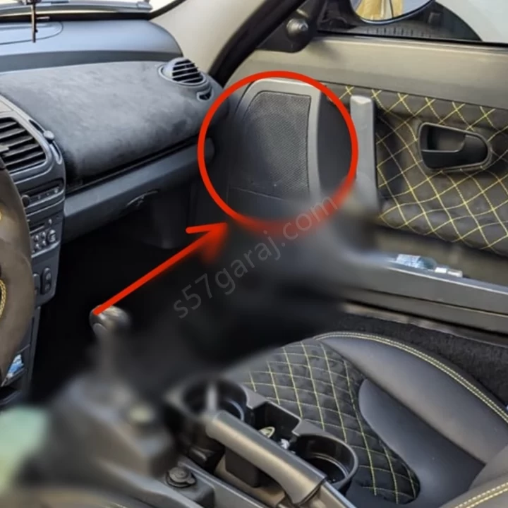 Smart Roadster Kapı Hoperlör Çerçevesi