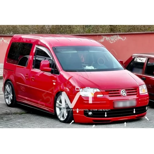 volkswagen caddy 2006 ve üzeri ön tampon eki