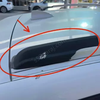 Bmw X6 Tavan Çıtası Arka Kapağı resim 1