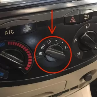 Chery Tiggo 3 Klima Kontrol Düğmesi resim 1