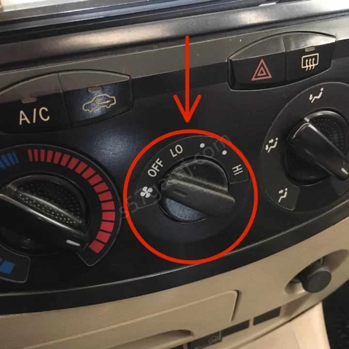 Chery Tiggo 3 Klima Kontrol Düğmesi