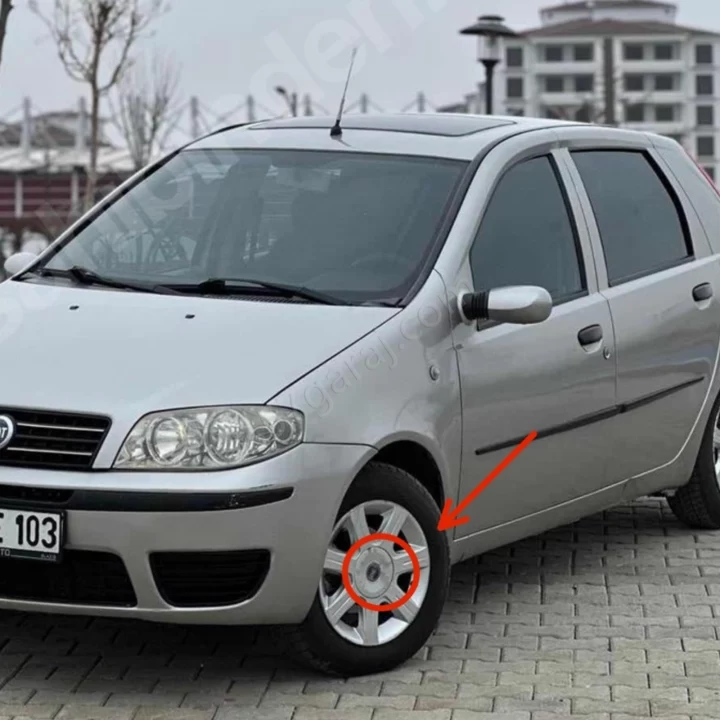 Fiat Punto Jant Göbekleri 4 Adet