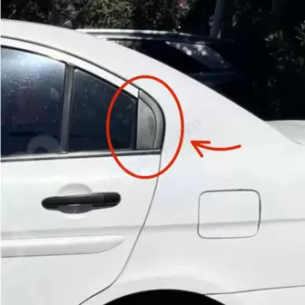 Hyundai Accent 2006-2012 Arka Kapı Plastiği resim 1