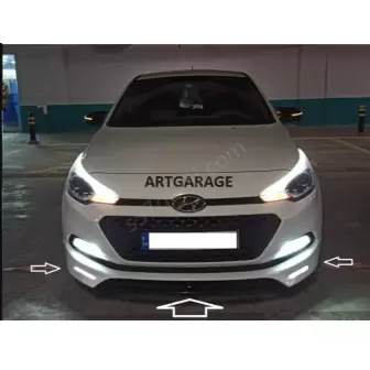Hyundai İ20 Yeni Kasa Ön Tampon Eki resim2