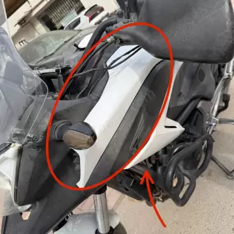 Nc 700 Nc 750 Grenaj Kaplama 64280-Mgs-D300 resim 1