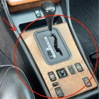 Mercedes W126 Otomatik Şanzıman Çerçevesi resim 1