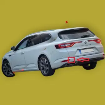Renault Talisman Çeki Demir Kapağı 2015 Üzeri resim2