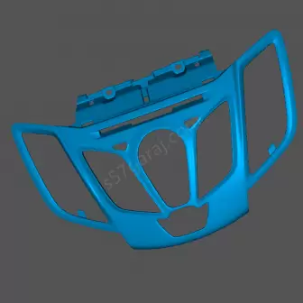 Ford Fiesta 2009-2017 Multimedya Çerçevesi resim 1