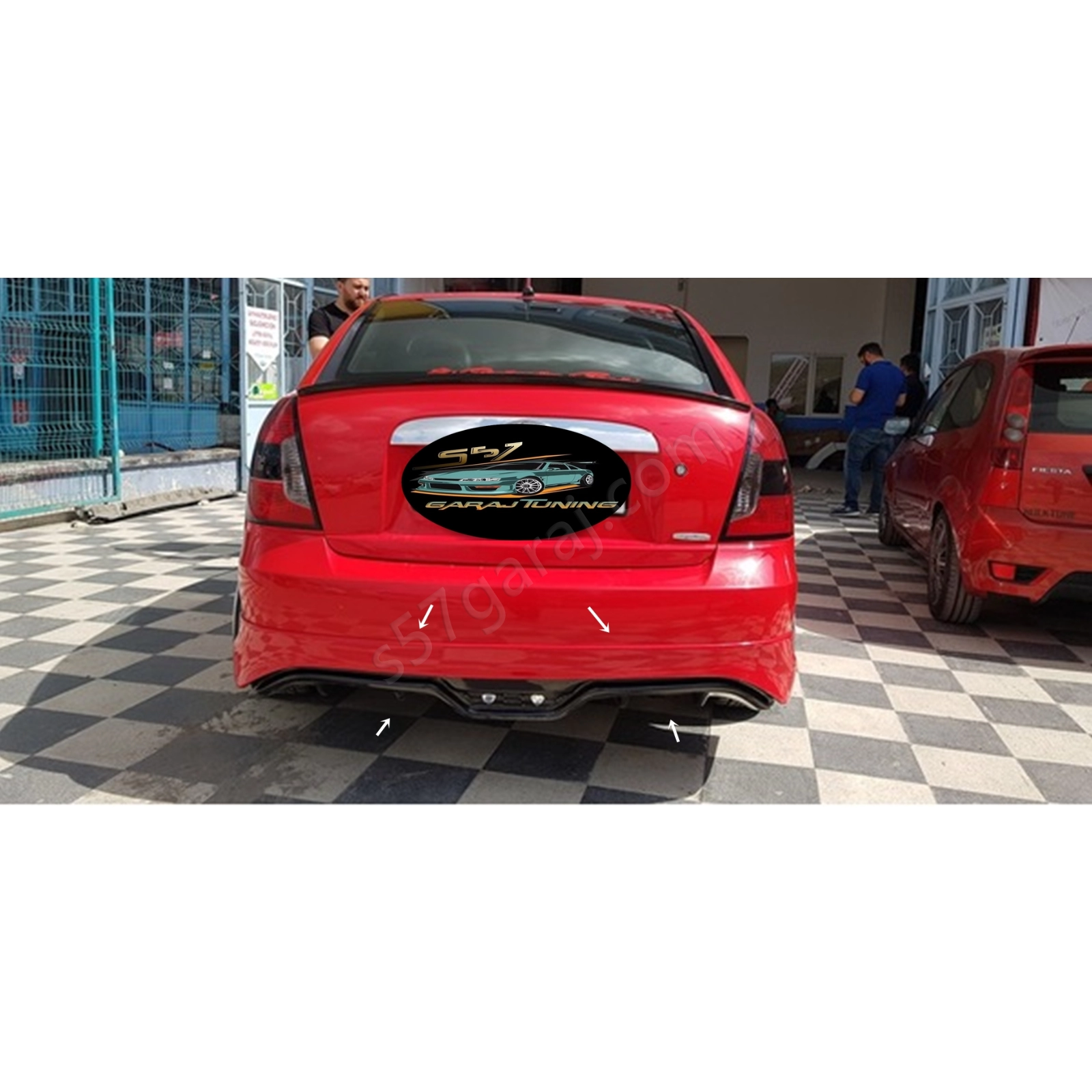 Hyundai Accent Era Custom Arka Tampon Eki