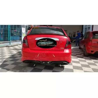 Hyundai Accent Era Custom Arka Tampon Eki resim1