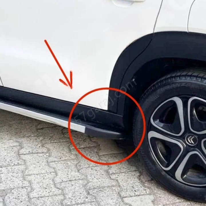 Citroen C3 Aircross Yan Basamak Kapağı