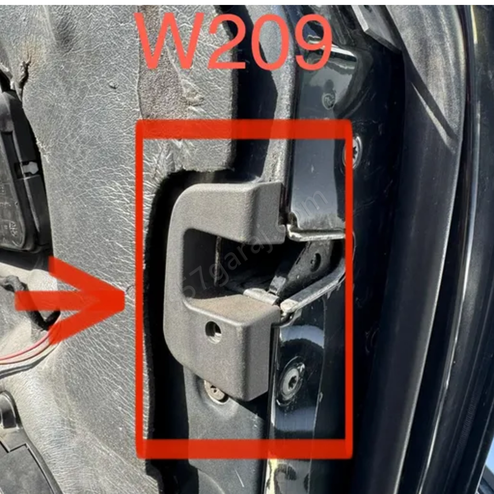 Mercedes W209 Clk 320 Kapı Kilit Yuvası