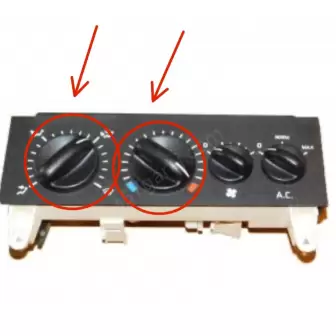 Renault Clio 1 1991-1998 Isıtma Düğmesi resim 1