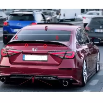 Honda Civic Fei1 Spoyler resim2