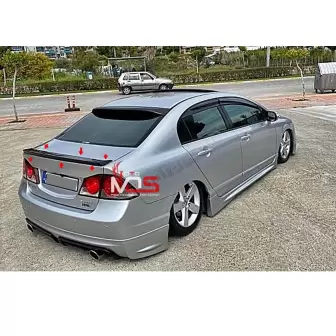 Honda Civic Fd6 Spoyler resim2