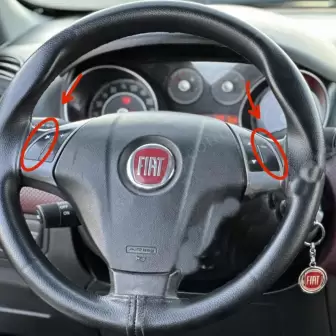 Fiat Punto Direksiyon Üstü Düğme resim 1