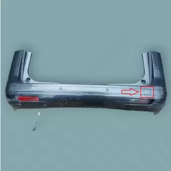 Peugeot 5008 Arka Tampon Kapak 2009-2016 resim2