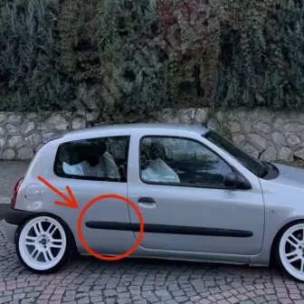 Renault Clio 2 Tek Kapı Kapı Çıtası resim 1