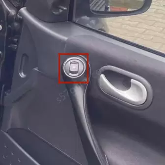 Renault Megane 2 Cam Açma Düğmesi Çerçevesi resim1