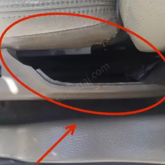 Volvo S60 Koltuk Yan Bakalit Parçası resim 1