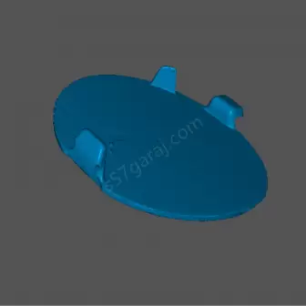 Mazda 3 2014-2018 Arka Tampon Çeki Demir Kapağı resim 4