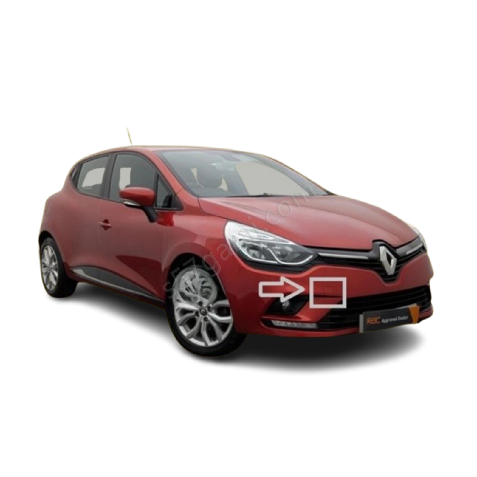 Renault Clio 4 2016-2019 Far Yıkama Kapakları