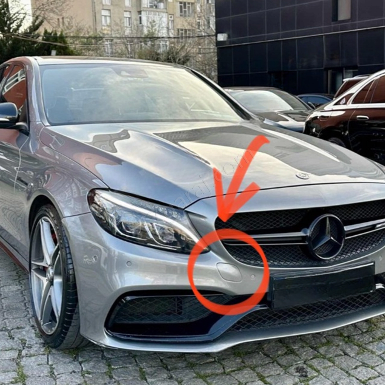 Mercedes C63 Çeki Demir Kapak