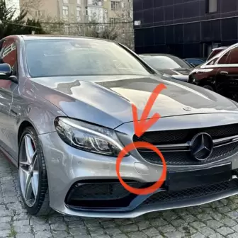 Mercedes C63 Çeki Demir Kapak resim1
