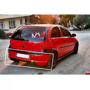 Opel Corsa C İmsher Arka Tampon Eki resim2