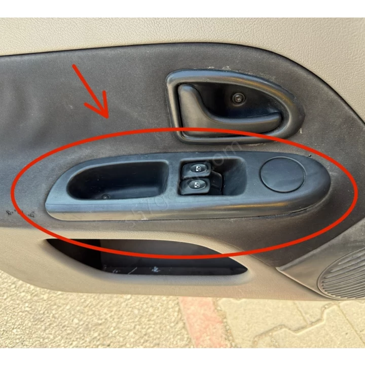 Renault Clio-Symbol-Thalia Cam Düğme Çerçevesi