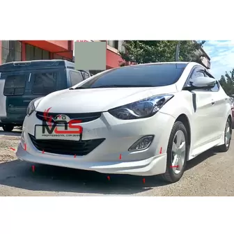 Hyundai Elantra Ön Tampon Eki resim5