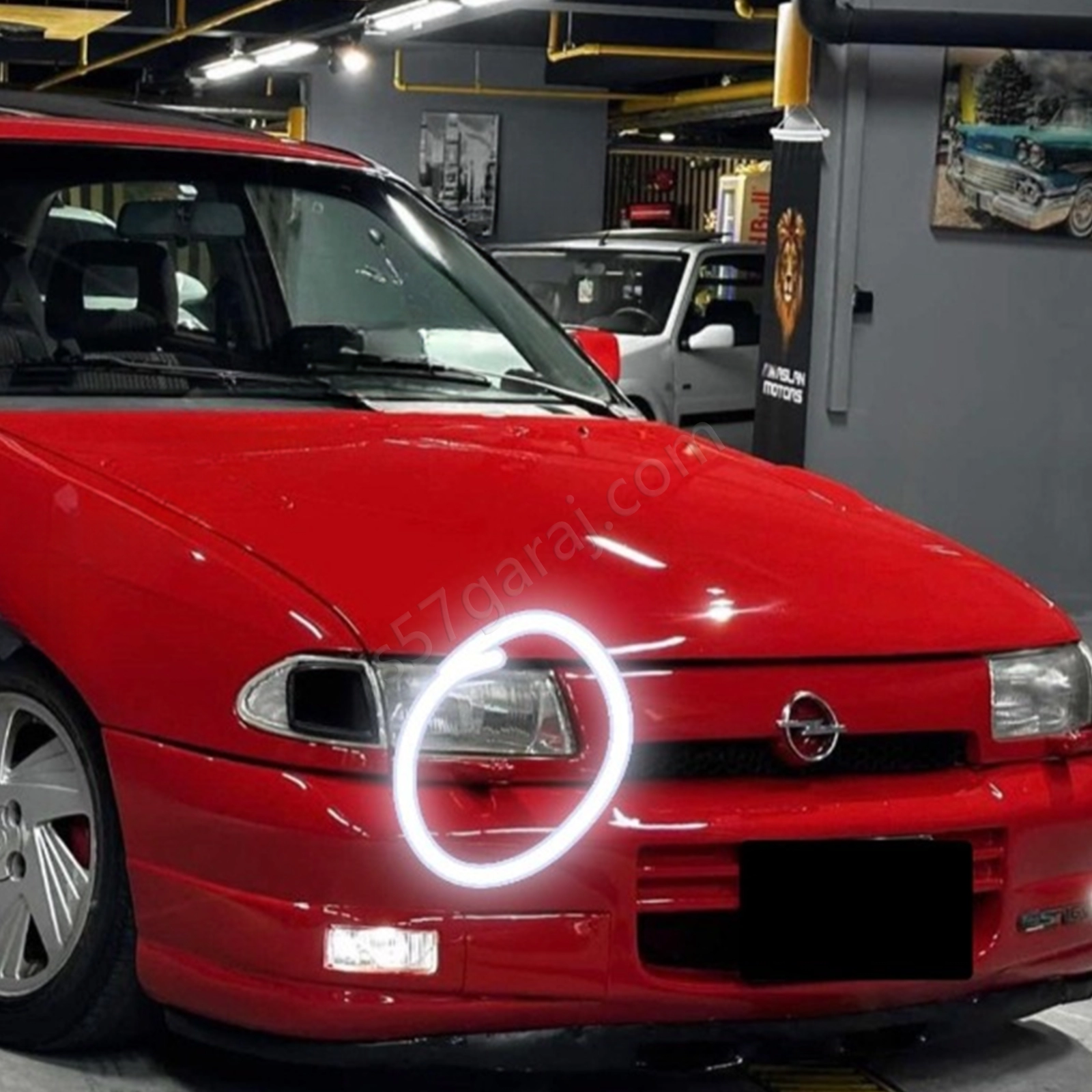 Opel Astra F Far Yıkama Kapakları