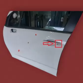 Citroen C3 2010-2016 Kapı Kilit Düğme Kapak resim2