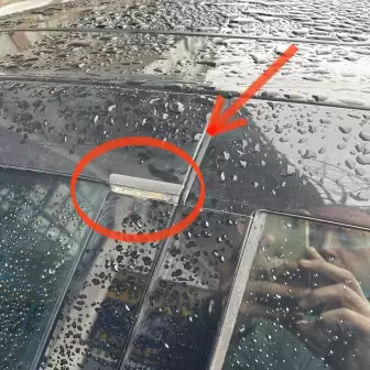 Mercedes W220 Kapı Direk Parçası resim1