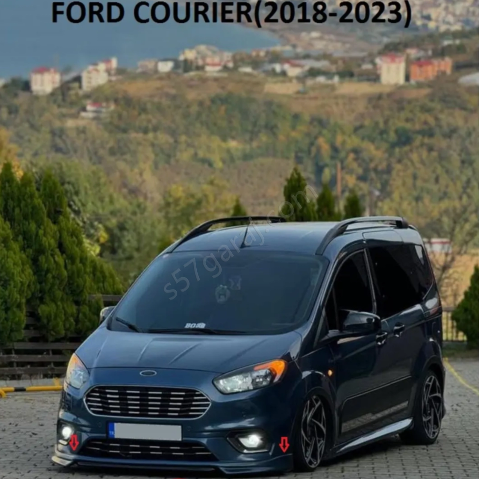 Ford Courier 2018-2023 Ön Tampon Eki