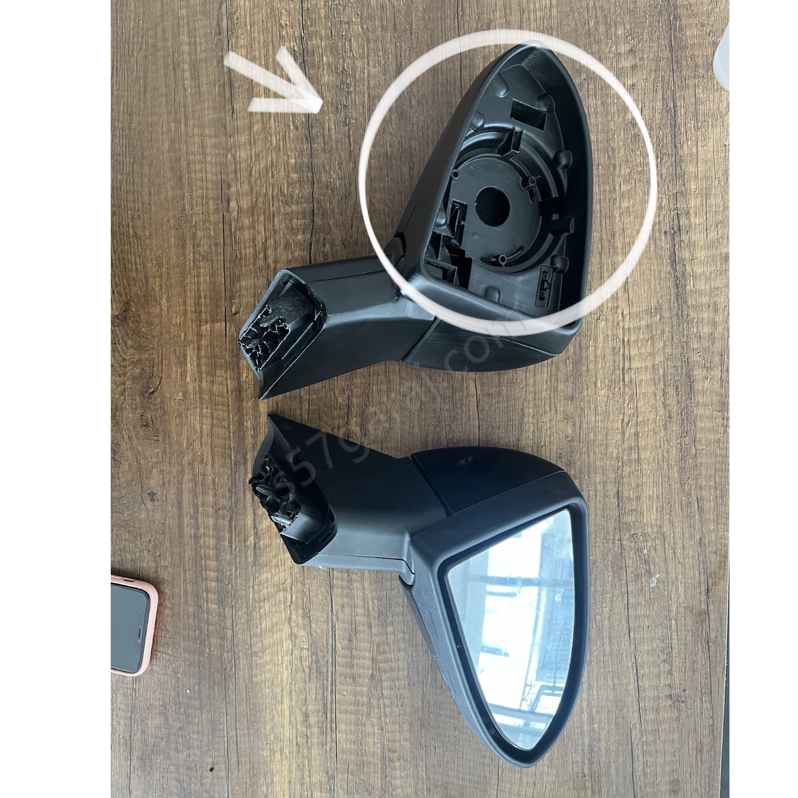 Renault Twizy Ayna İç Plastiği