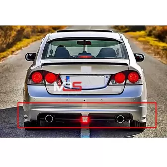 Honda Civic Fd6 Rr Arka Tampon Eki resim2